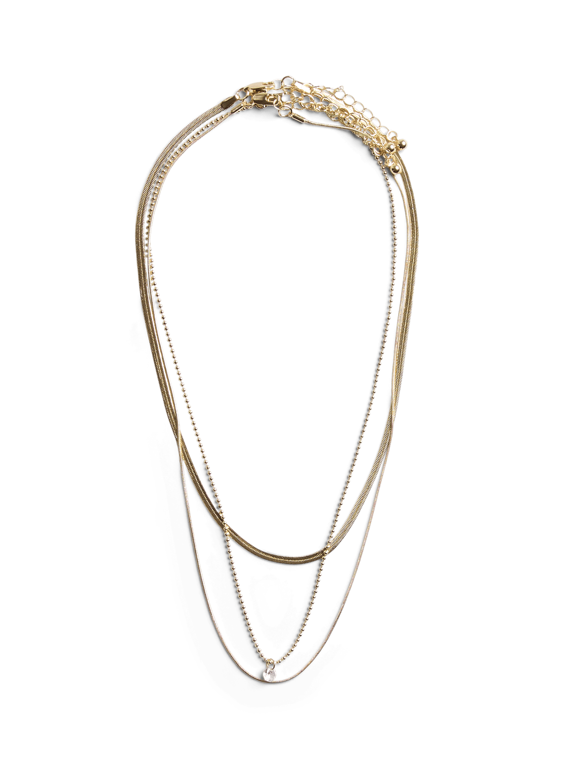PCELLY Necklace - Gold Colour - VERO MODA & VILA Bergvik